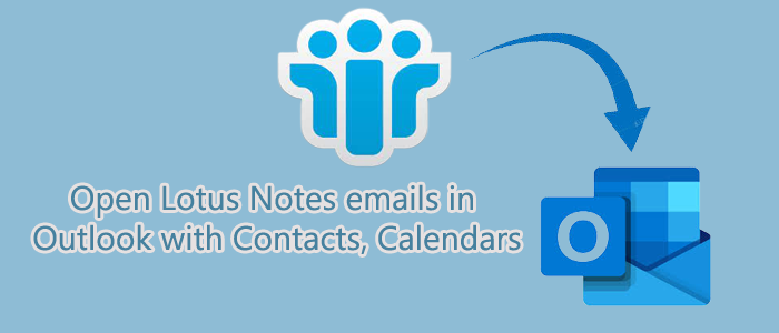 open Lotus Notes Into Outlook